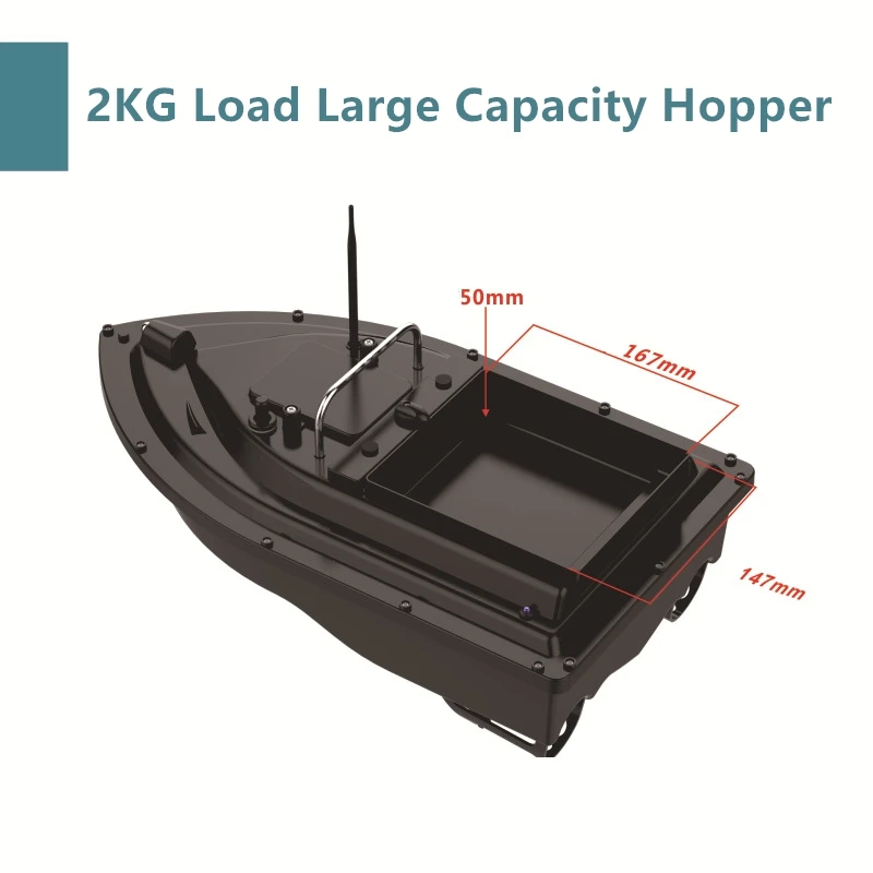 Cruise RC Fishing Boat Three-blade Dual Propeller 500M Long Range Single Hopper 2KG Load Automatic Correct Route RC Bait Boat
Cruise RC Fishing Boat Three-blade Dual Propeller 500M Long Range Single Hopper 2KG Load Automatic Correct Route RC Bait Boat