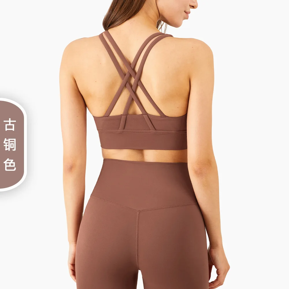Women Seamless U-shaped Sports Bra Cross-border Cross-beauty Back Fitness Yoga Push Up Bra with Padded
Women Seamless U-shaped Sports Bra Cross-border Cross-beauty Back Fitness Yoga Push Up Bra with Padded