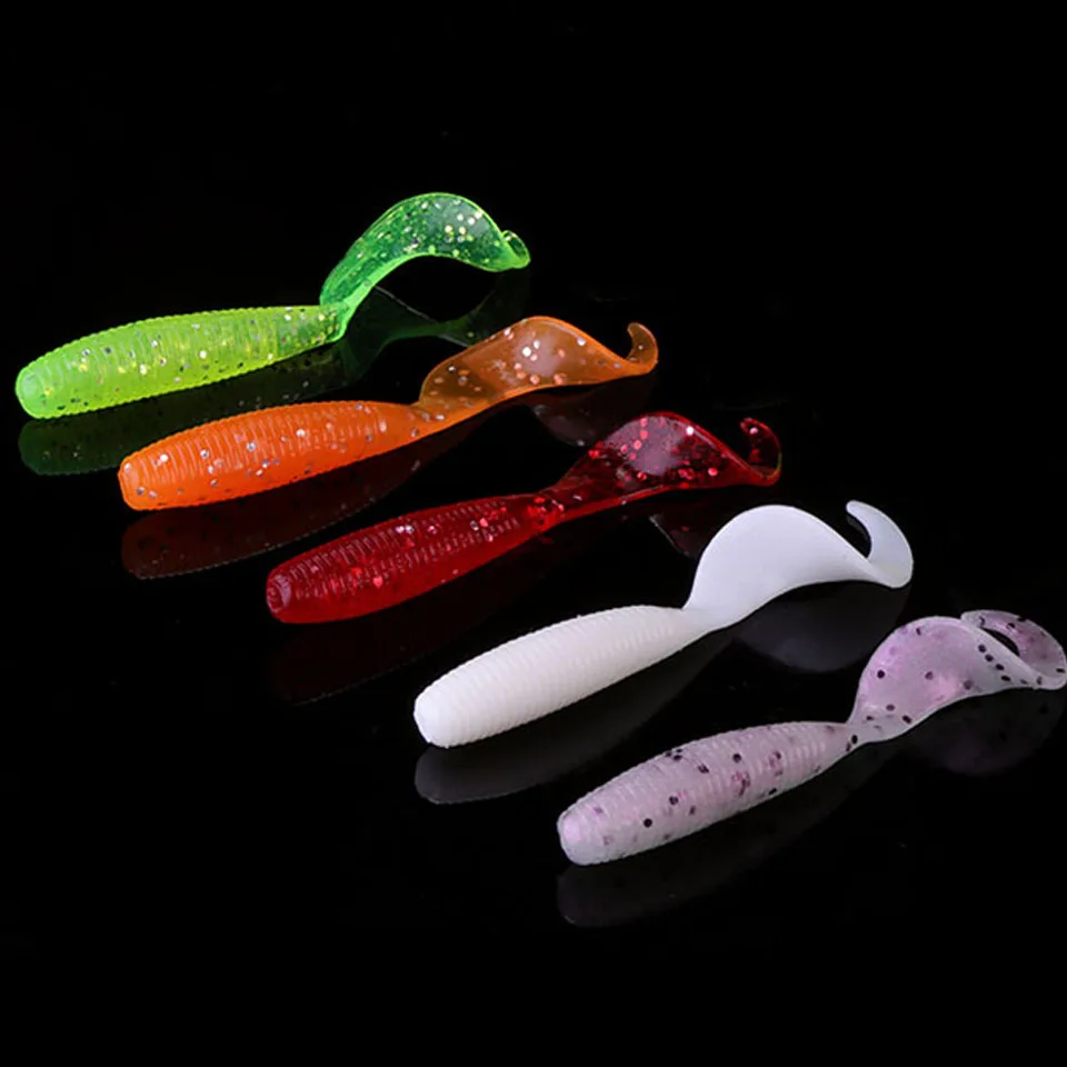 WALK FISH 10PCS/Lot curl Long Tail Worms Soft Lure 65mm 2.7g Artificial Salt Smell Silicone bait Crank Swimbait Vivid Fish Baits
WALK FISH 10PCS/Lot curl Long Tail Worms Soft Lure 65mm 2.7g Artificial Salt Smell Silicone bait Crank Swimbait Vivid Fish Baits