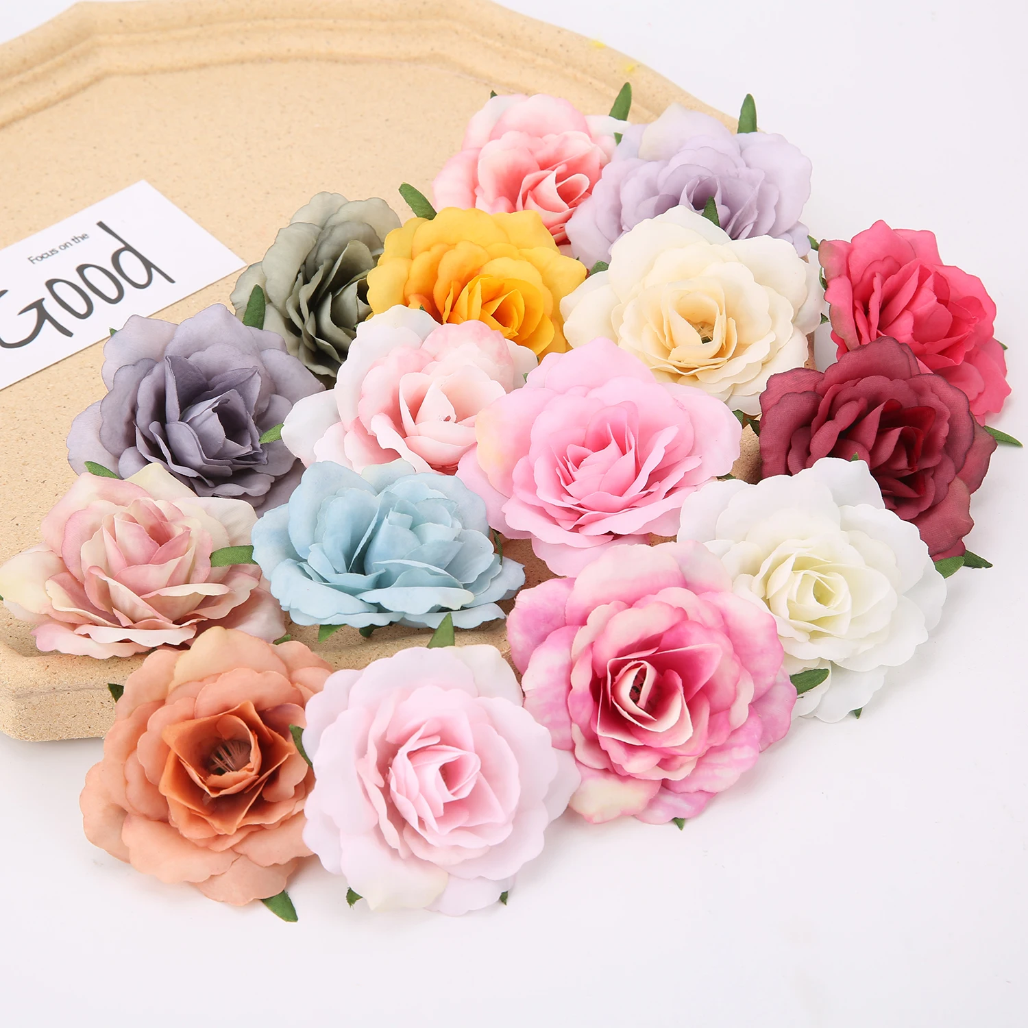 10/20PCS Silk Rose Artificial Flower Head DIY Wedding Decor Christmas Decoration Alphabet flower Children's Hair Accessories
10/20PCS Silk Rose Artificial Flower Head DIY Wedding Decor Christmas Decoration Alphabet flower Children's Hair Accessories