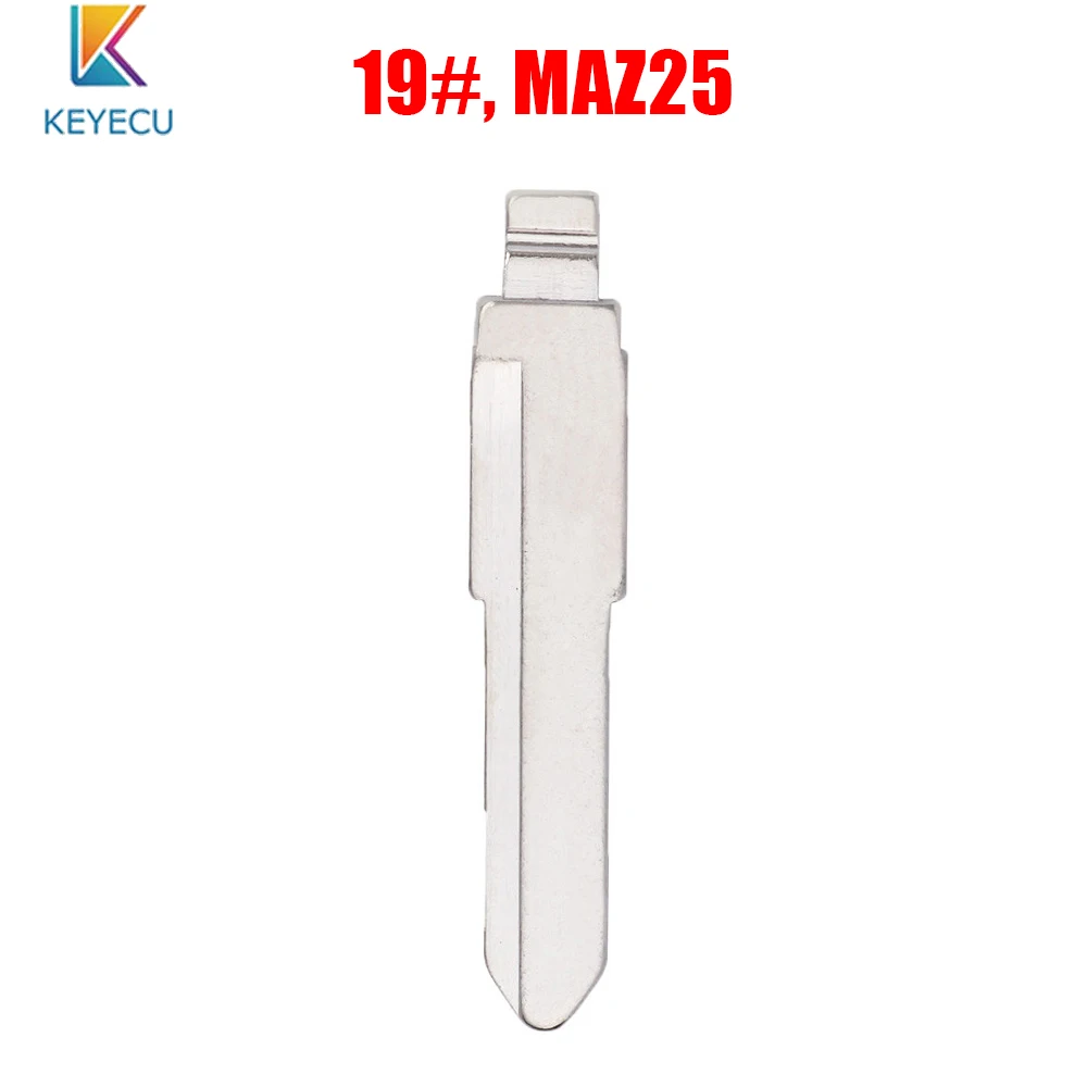 KEYECU 10 шт. KEYDIY Универсальные пульты ключ флип лезвие 19 #, MAZ25 для Mazda
KEYECU 10 шт. KEYDIY Универсальные пульты ключ флип лезвие 19 #, MAZ25 для Mazda