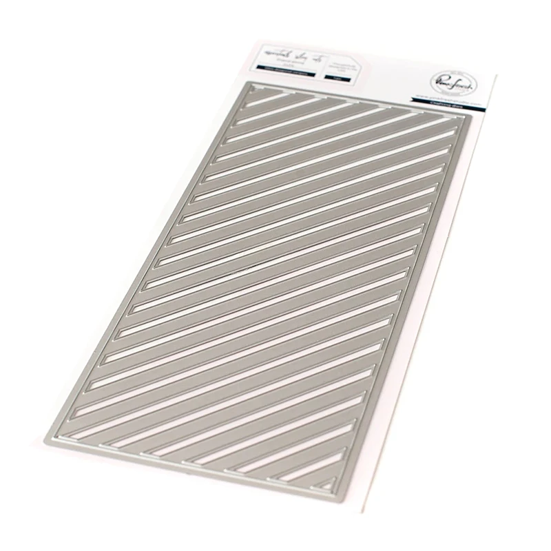 AliliArts Metal Cutting Dies Diagonal Stripes frame diy Scrapbooking Photo Album Decorative Embossing PaperCard Crafts Die 2020 
AliliArts Metal Cutting Dies Diagonal Stripes frame diy Scrapbooking Photo Album Decorative Embossing PaperCard Crafts Die 2020