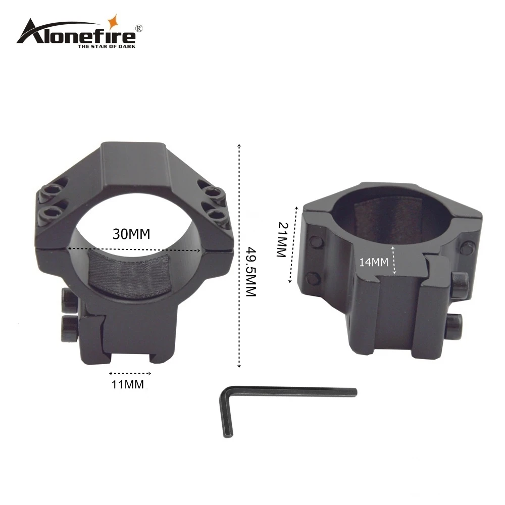 Alonefire M3007 30 мм кольцо 11 рельсовая база ласточкин хвост Вивер Пикатинни страйкбола