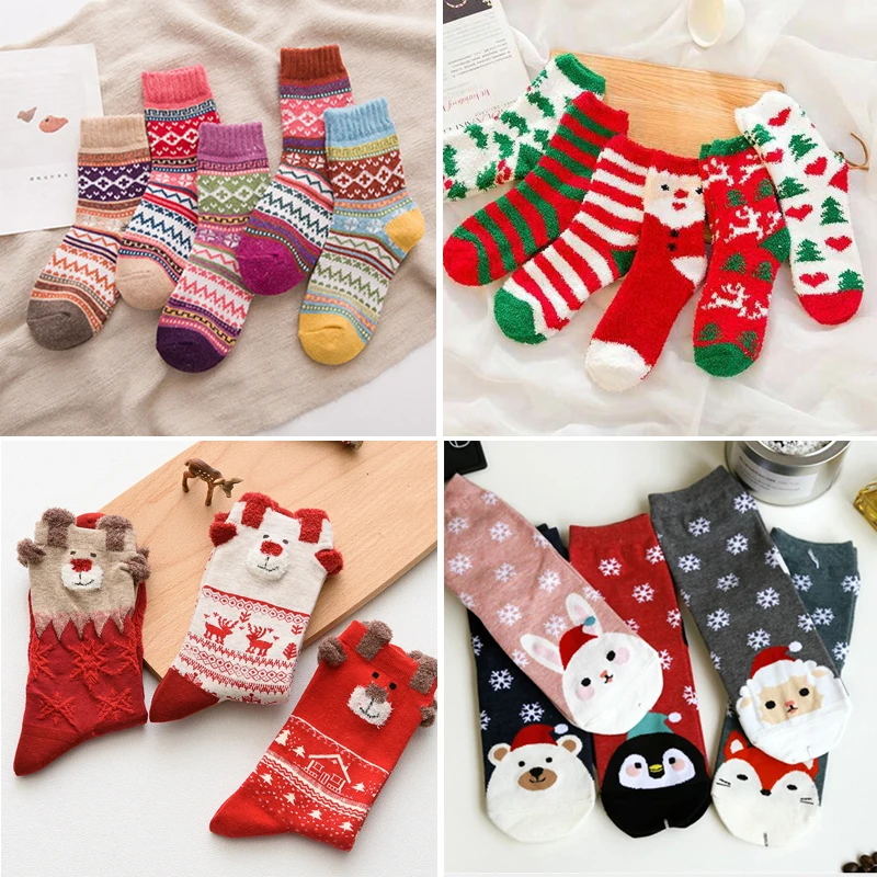 2020 Women Socks Winter Warm Christmas Gifts Styles Socks Soft Cotton Cute Deer Sock Xmas Christmas Socks Meias
2020 Women Socks Winter Warm Christmas Gifts Styles Socks Soft Cotton Cute Deer Sock Xmas Christmas Socks Meias