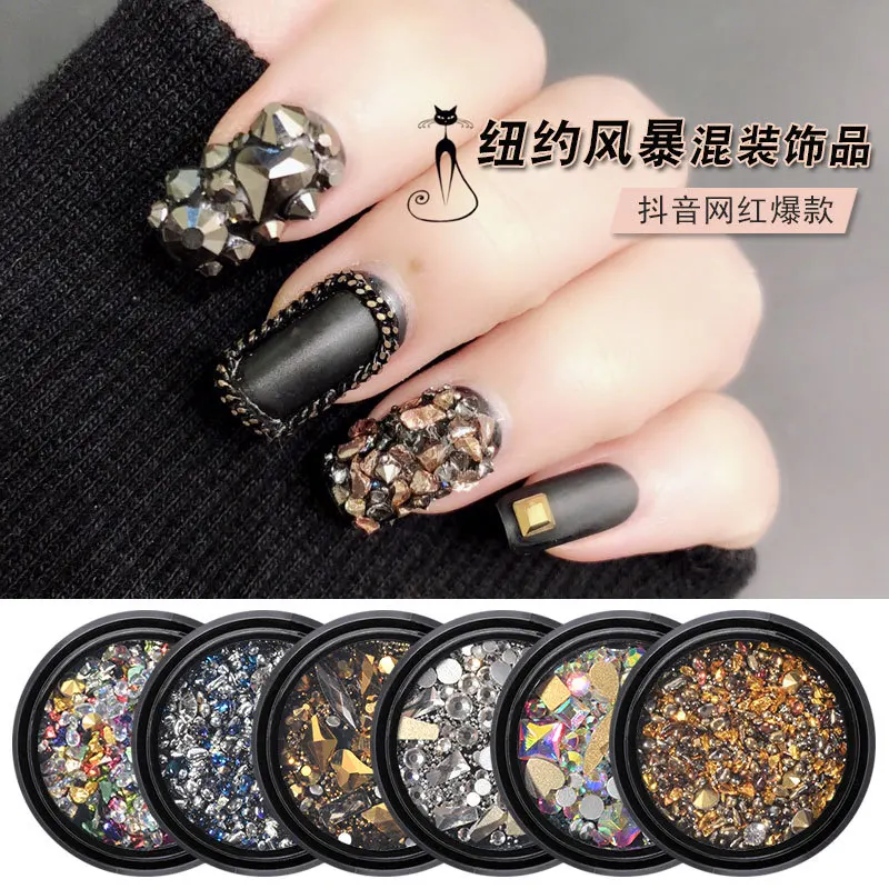 New nail art net red diamond ins style nail accessories mixed square diamond flat bottom diamond phototherapy nail
New nail art net red diamond ins style nail accessories mixed square diamond flat bottom diamond phototherapy nail