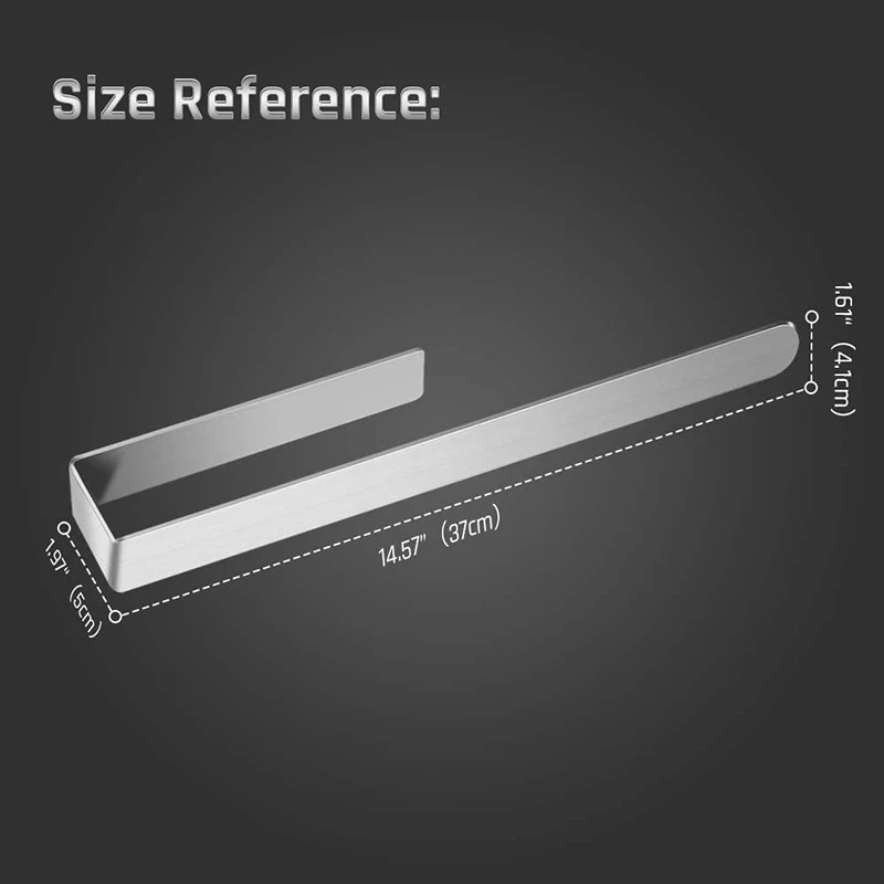 Towel Holder Wall Mounting Bath Towel Holder Bathroom Towel Rail Self-Adhesive Towel Holder Without Bath Towel Rail 37Cm 
Towel Holder Wall Mounting Bath Towel Holder Bathroom Towel Rail Self-Adhesive Towel Holder Without Bath Towel Rail 37Cm