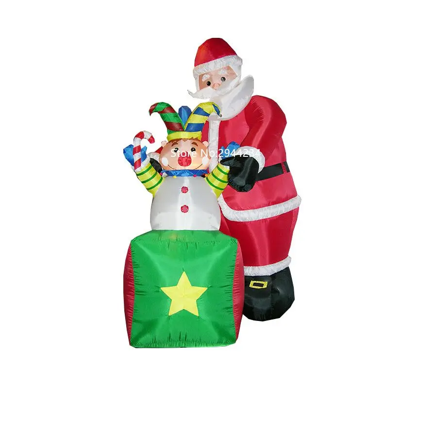 Outdoor Sports Celebration Inflatable Christmas Gifts Santa Claus Decoration With Good Material Festival House Use Or Commercial
Outdoor Sports Celebration Inflatable Christmas Gifts Santa Claus Decoration With Good Material Festival House Use Or Commercial