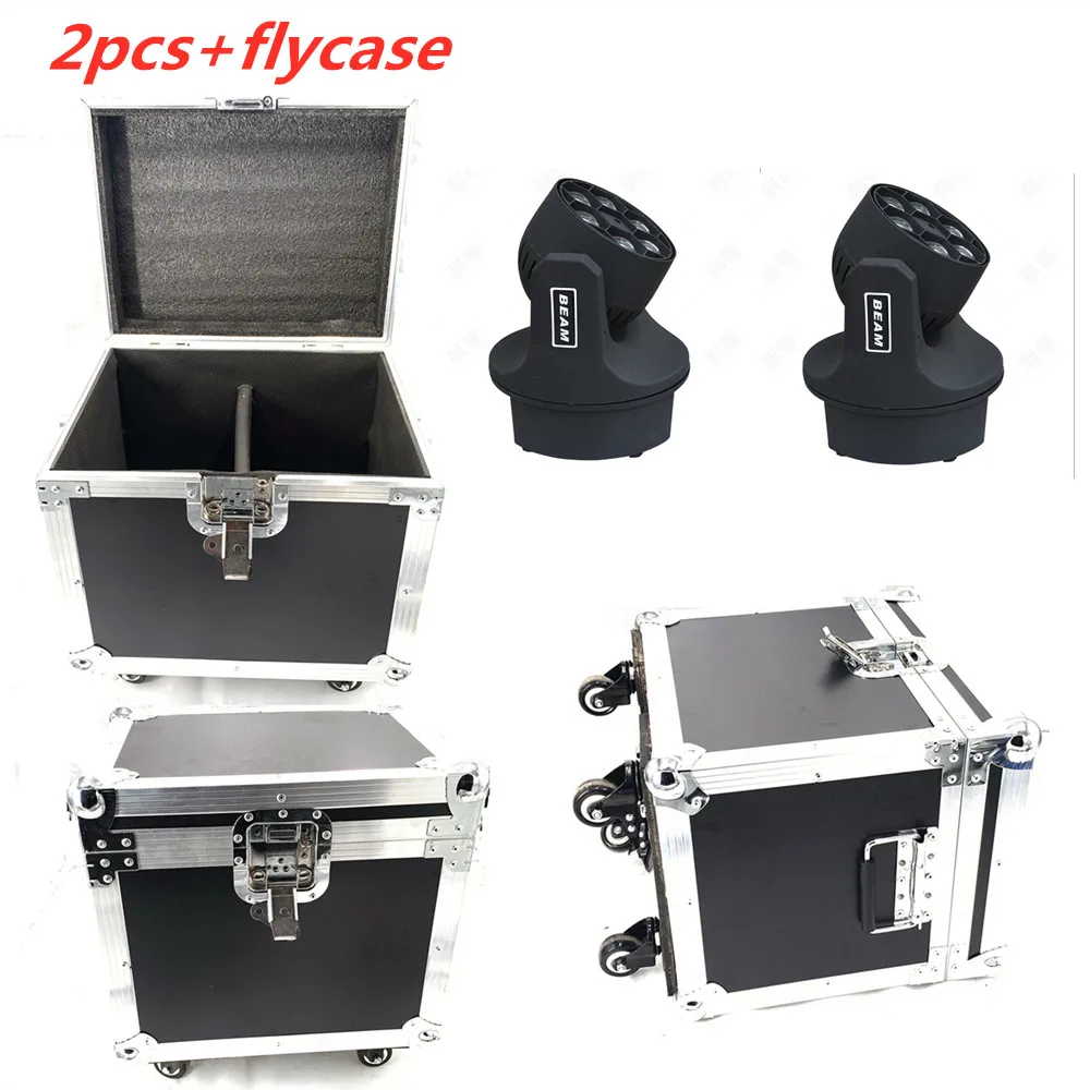 2pcs/ Led Stage Lighting Dmx 6x15w+ Flightcase+1.2m Dmx Cable RGBW 4in1 Mini Led Beam Wash Bee Eye Moving Head Dj Light
2pcs/ Led Stage Lighting Dmx 6x15w+ Flightcase+1.2m Dmx Cable RGBW 4in1 Mini Led Beam Wash Bee Eye Moving Head Dj Light