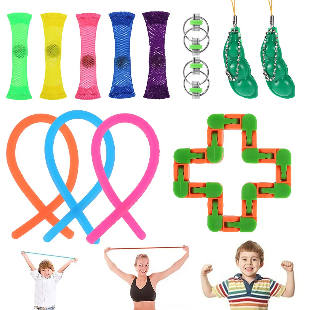 Fidget Sensory Toy Set Anti Stress Stretchy Strings Mesh Marble Relief For Adults Children Autism Anxiety Stress Relief Toys
Fidget Sensory Toy Set Anti Stress Stretchy Strings Mesh Marble Relief For Adults Children Autism Anxiety Stress Relief Toys