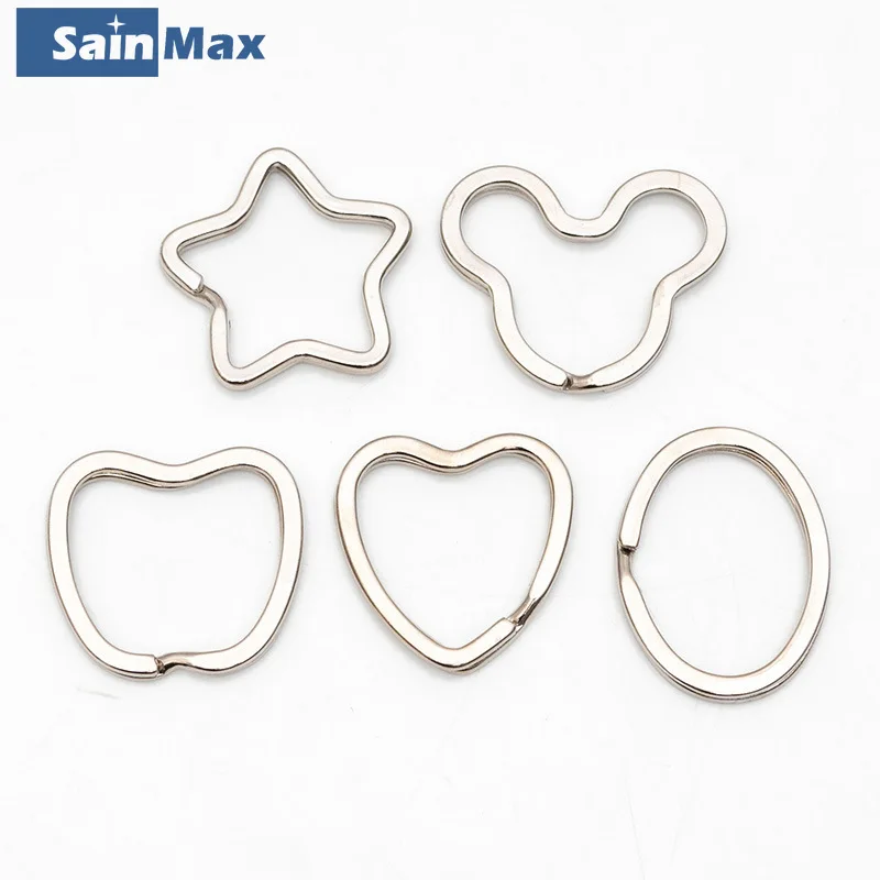 SAINMAX 100 PCS/Pack New Key Chain Rings Special Style Keychain DIY Ornament Accessories for Wholesale
SAINMAX 100 PCS/Pack New Key Chain Rings Special Style Keychain DIY Ornament Accessories for Wholesale