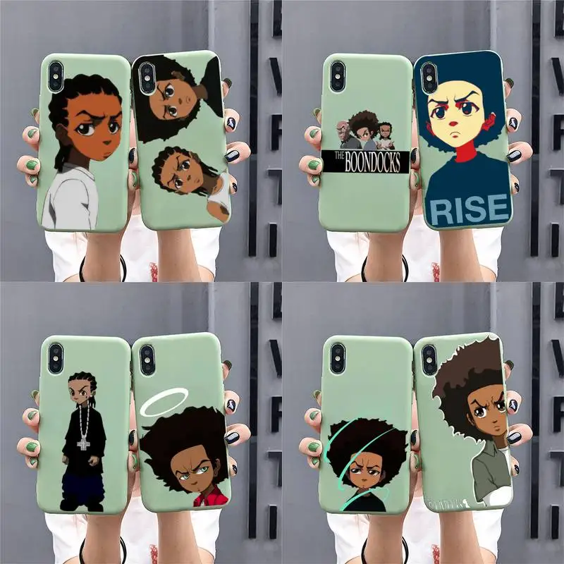 Huey Freeman The Boondocks Phone Case for iphone 13 11 Pro Max X XS Max XR Solid Color For 7 8 6 6S Plus Funda Cases
Huey Freeman The Boondocks Phone Case for iphone 13 11 Pro Max X XS Max XR Solid Color For 7 8 6 6S Plus Funda Cases