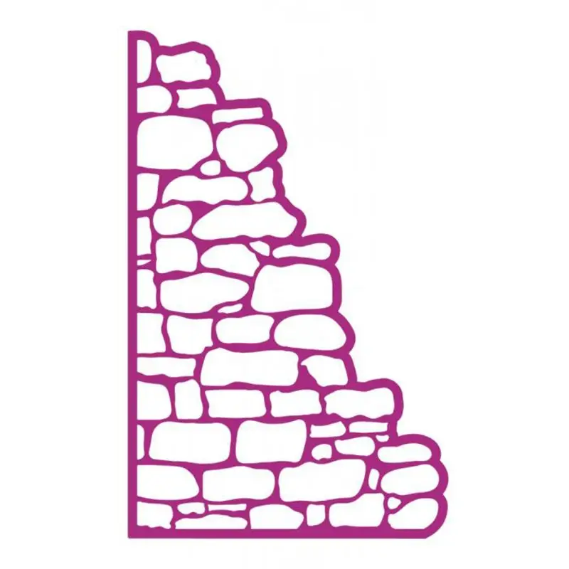 2021 New Stone wall edge Metal Cutting Dies DIY Scrapbooking Paper Stamping Die Decor
2021 New Stone wall edge Metal Cutting Dies DIY Scrapbooking Paper Stamping Die Decor