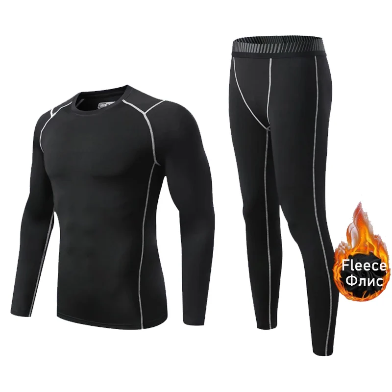 Winter Fleece underwear Thermal Shirt tights Compression MMA Fitness base layer rash guard Quick dry Jogging suits Tracksuit set
Winter Fleece underwear Thermal Shirt tights Compression MMA Fitness base layer rash guard Quick dry Jogging suits Tracksuit set