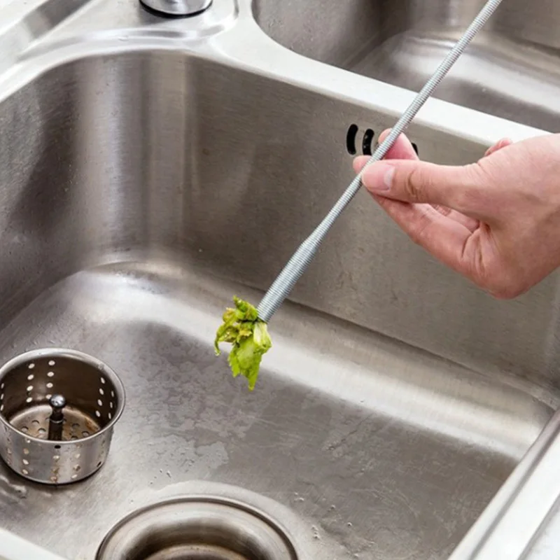 1PC Pipe Dredger Drain Snake Spring Pipe Dredging Tool Drain Snake Kitchen Sink Bathroom Tub Toilet Spring Pipe Dredging Tool
1PC Pipe Dredger Drain Snake Spring Pipe Dredging Tool Drain Snake Kitchen Sink Bathroom Tub Toilet Spring Pipe Dredging Tool