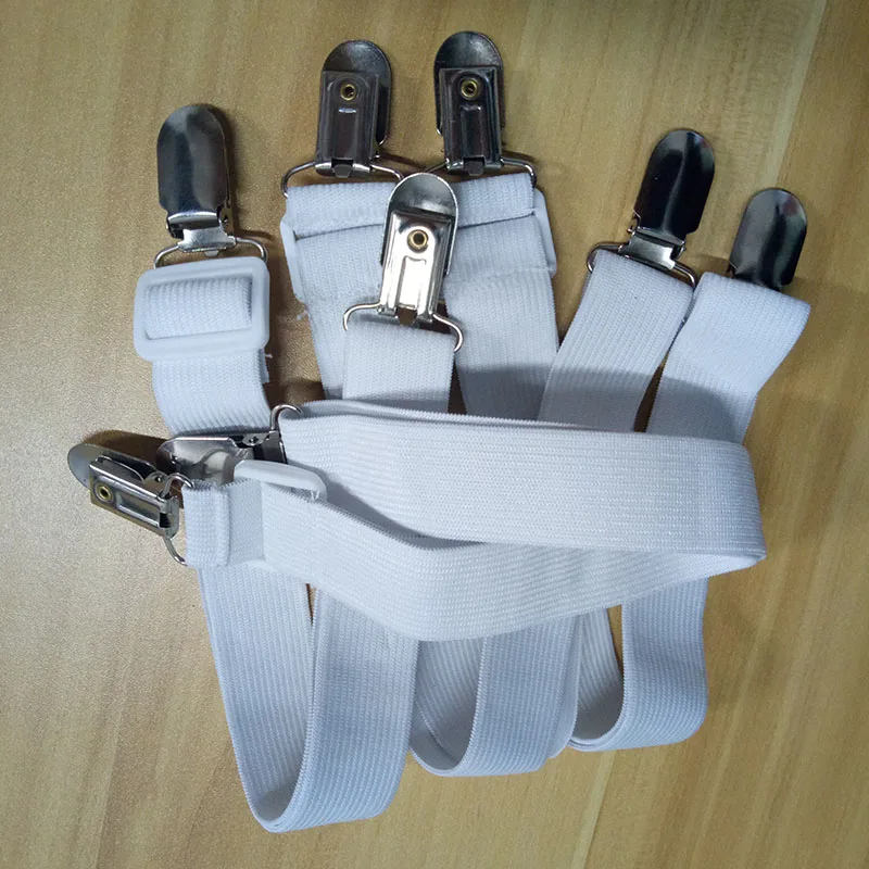 4pcs Adjustable Elastic Mattress Cover Corner Holder Clip Bed Sheet Fasteners Straps Grippers Suspender Cord Hook Loop Clasps
4pcs Adjustable Elastic Mattress Cover Corner Holder Clip Bed Sheet Fasteners Straps Grippers Suspender Cord Hook Loop Clasps