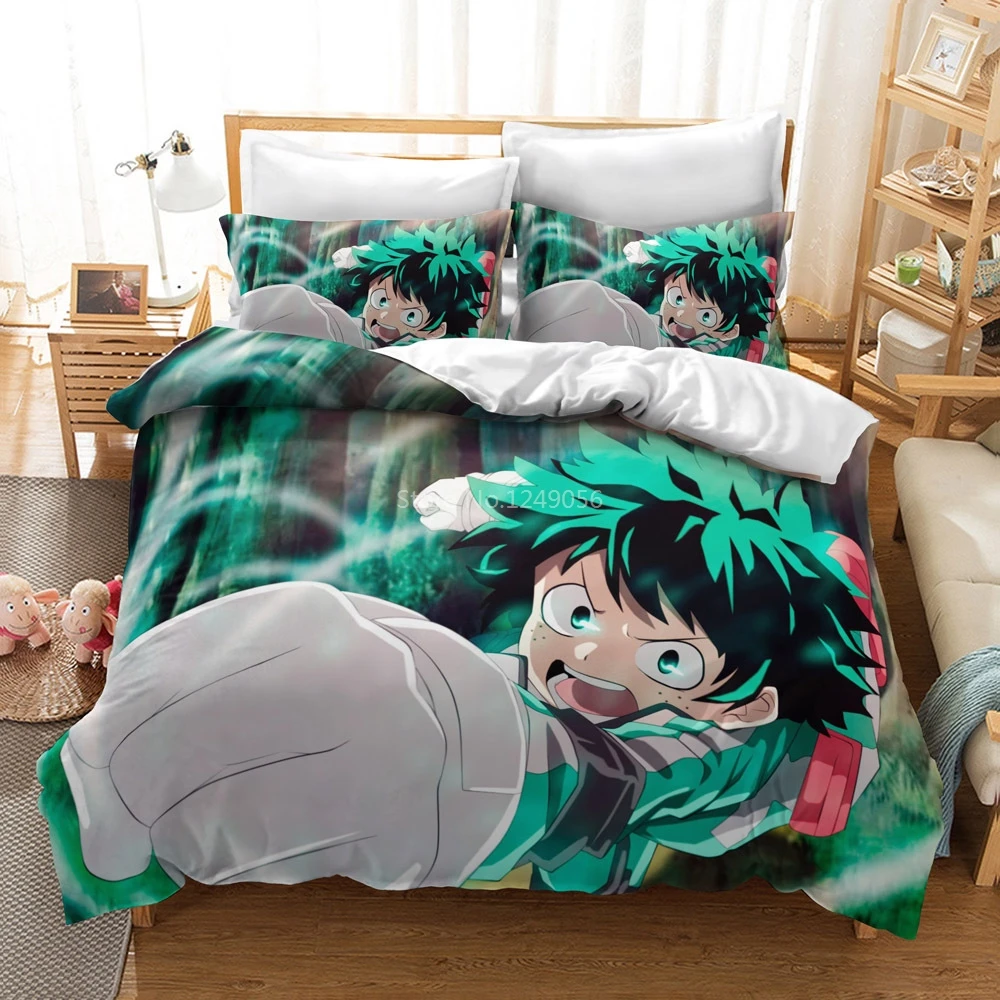 Home Textile My Hero Academia 3D Bedding Set Bed Linen Bedclothes Adult Kids Gifts Duvet Cover Pillowcase Twin Queen King Size
Home Textile My Hero Academia 3D Bedding Set Bed Linen Bedclothes Adult Kids Gifts Duvet Cover Pillowcase Twin Queen King Size