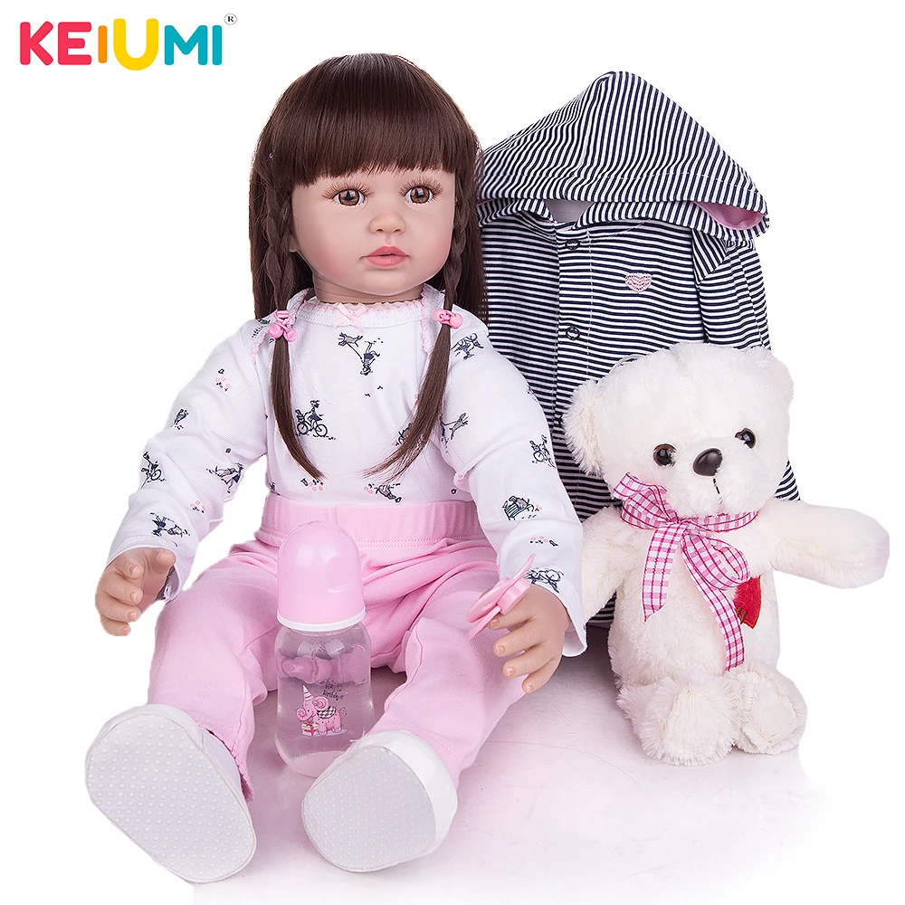 Куклы-реборн KEIUMI, силиконовые, 24 дюйма, с тканевым корпусом, ручной работы
Куклы-реборн KEIUMI, силиконовые, 24 дюйма, с тканевым корпусом, ручной работы
