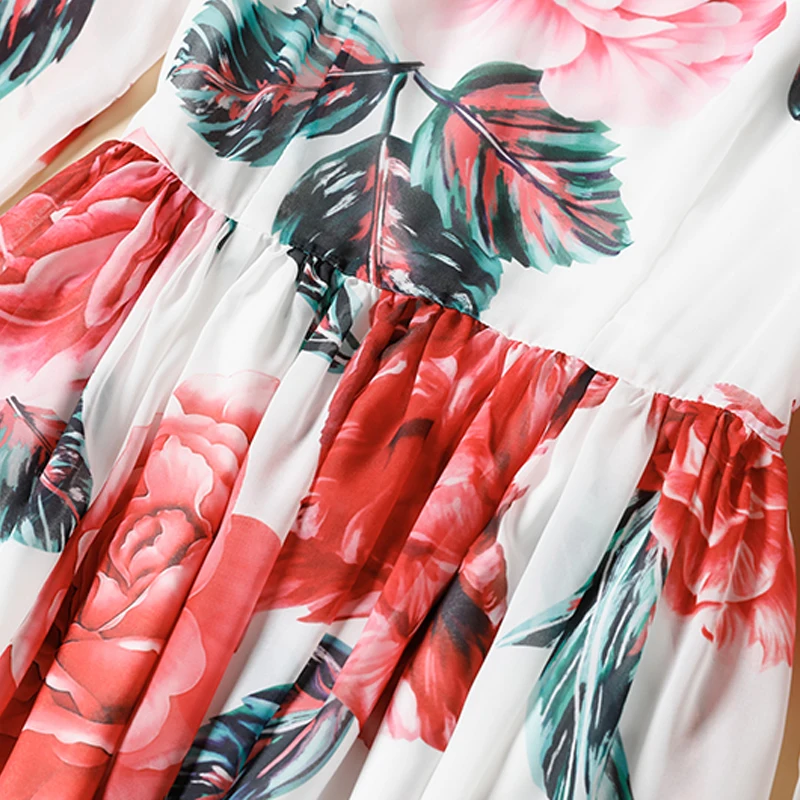 AELESEEN Bohemian Long Spring Dress 2021 Runway Fashion Red Rose Print Bow Elegant Party Holiday Christmas Dress
AELESEEN Bohemian Long Spring Dress 2021 Runway Fashion Red Rose Print Bow Elegant Party Holiday Christmas Dress