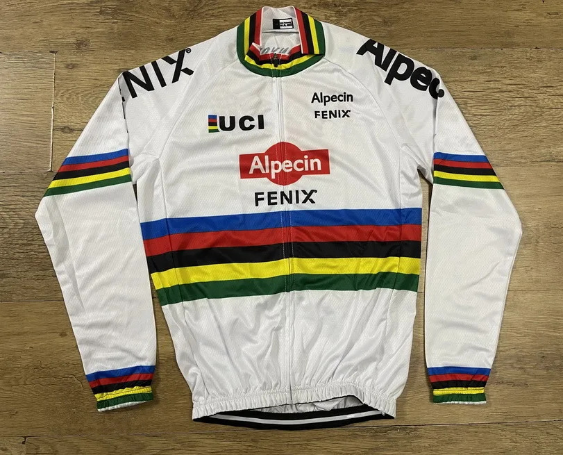 WINTER FLEECE THERMAL 2020 ALPECIN FENIX TEAM WORLD CHAMPION ONLY LONG SLEEVE CYCLING JERSEY CYCLING WEAR ROPA CICLISMO
WINTER FLEECE THERMAL 2020 ALPECIN FENIX TEAM WORLD CHAMPION ONLY LONG SLEEVE CYCLING JERSEY CYCLING WEAR ROPA CICLISMO
