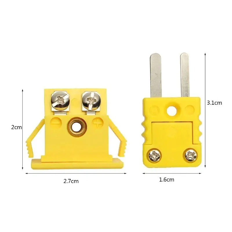 Plastic Shell Thermocouple miniature Soc Adaptor Mini Thermometer Universal K-Type Panel Mount Miniature Connector plugs
Plastic Shell Thermocouple miniature Soc Adaptor Mini Thermometer Universal K-Type Panel Mount Miniature Connector plugs