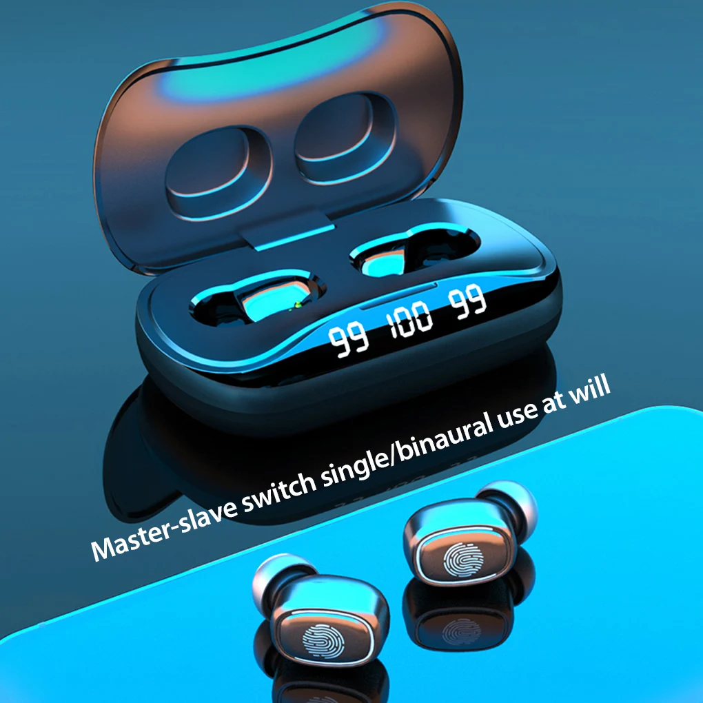210S TWS Wireless Earphone Touch Bluetooth-compatible 5.1 In The Ear Stereo Music Headsets Sport Waterproof Headphones For Phone
210S TWS Wireless Earphone Touch Bluetooth-compatible 5.1 In The Ear Stereo Music Headsets Sport Waterproof Headphones For Phone