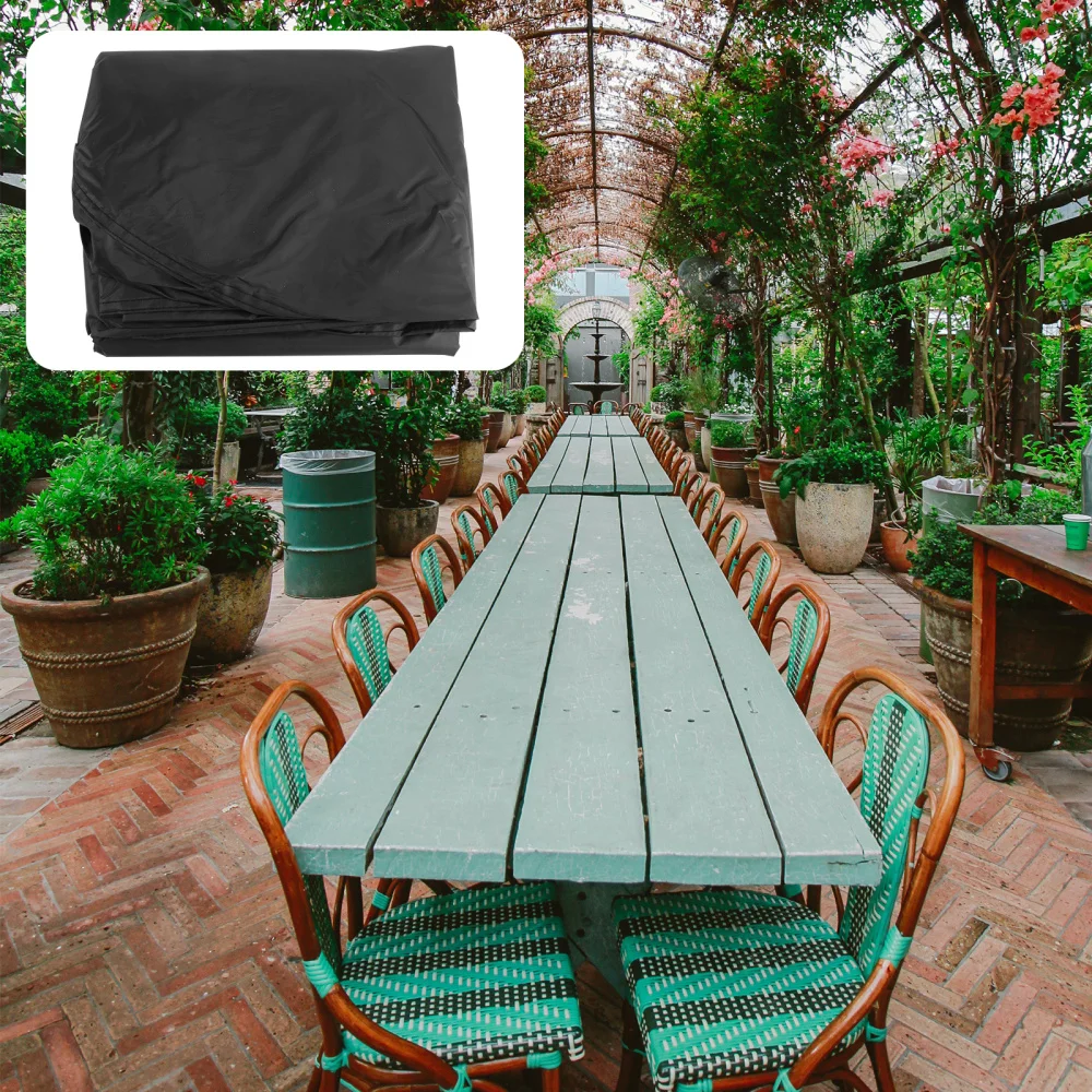 Waterproof Furniture Cover Case Tarpaulin 213 x 132 x 74CM (Black) 
Waterproof Furniture Cover Case Tarpaulin 213 x 132 x 74CM (Black)