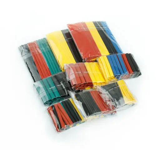 328 Pcs/set Sleeving Wrap Wire Car Electrical Shrinkable Cable Tube Kits Heat Shrink Tube Tubing Polyolefin 8 Sizes Mixed Color
328 Pcs/set Sleeving Wrap Wire Car Electrical Shrinkable Cable Tube Kits Heat Shrink Tube Tubing Polyolefin 8 Sizes Mixed Color