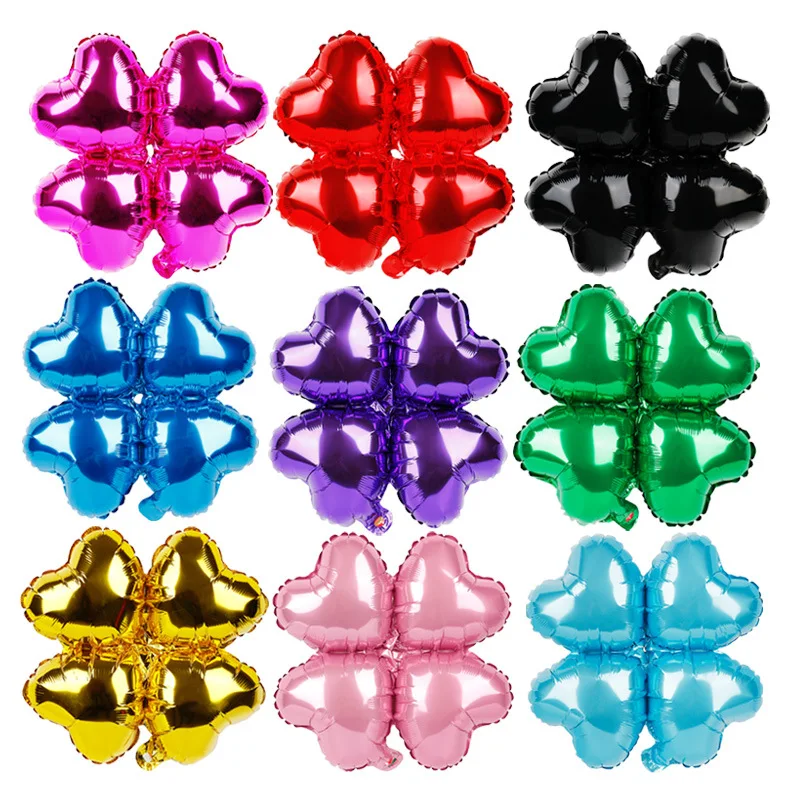 10pcs/Lot Heart-Shaped Four-Leaf Clover Balloon Aluminum Globes Home Decoration Baby Shower Child Birthday Party Supplies
10pcs/Lot Heart-Shaped Four-Leaf Clover Balloon Aluminum Globes Home Decoration Baby Shower Child Birthday Party Supplies