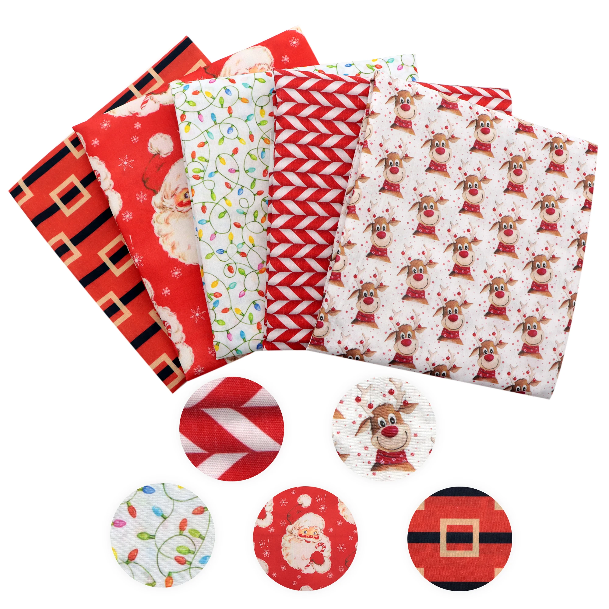 David accessories 50*145cm 5pcs/set Halloween Christmas Polyester Cotton Fabric Set Home Textile Sewing Quilting Fabric,1Yc12277
David accessories 50*145cm 5pcs/set Halloween Christmas Polyester Cotton Fabric Set Home Textile Sewing Quilting Fabric,1Yc12277