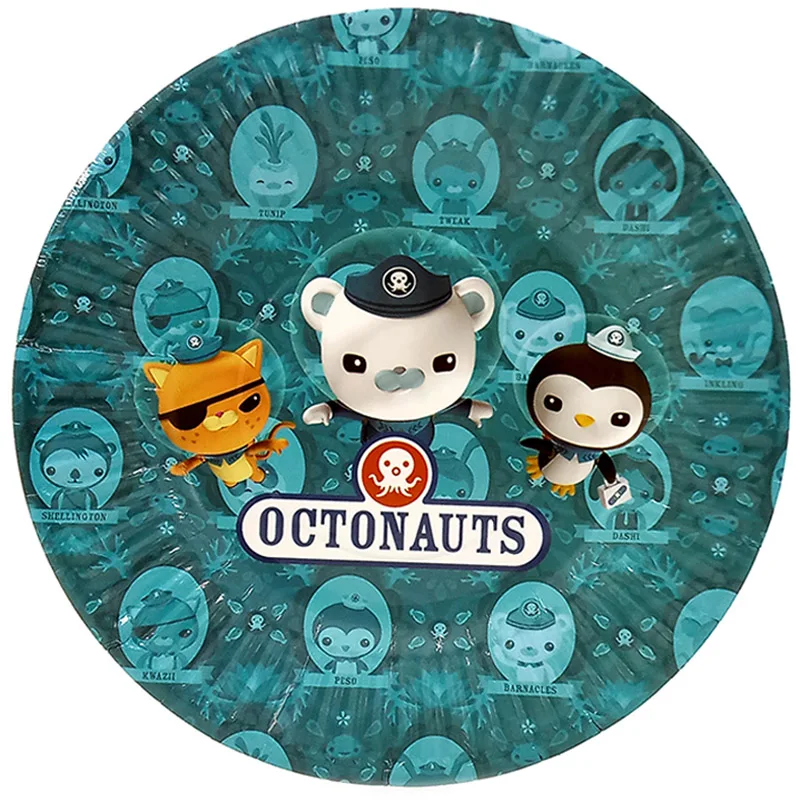 Детская посуда Octonauts принадлежности для тематической вечеринки мальчиков