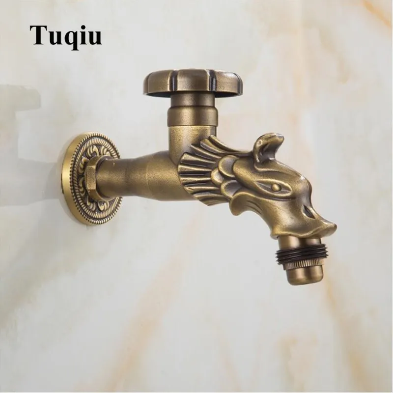 Brass Bronze Finished Washing Machine Faucet Garden Faucet Outdoor Faucet with Europe Style Dragon Design Art Carved
Brass Bronze Finished Washing Machine Faucet Garden Faucet Outdoor Faucet with Europe Style Dragon Design Art Carved