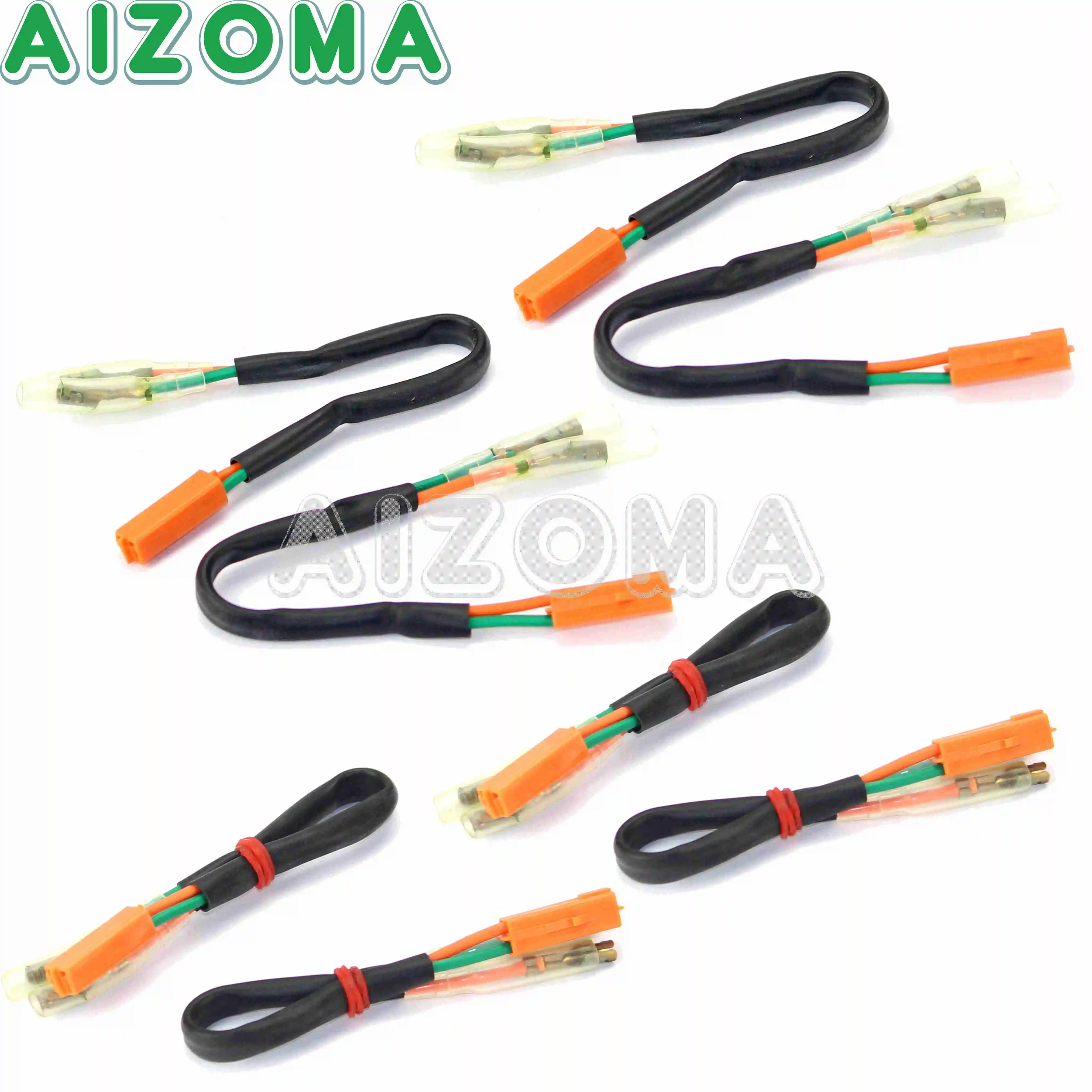 

8X/4X/2X Turn Signal Marker Wire Adapters Plug Connectors Wiring Adapter for Honda CBR600F4 CBR900RR CBR929RR VT750 VTZ CBR F4I