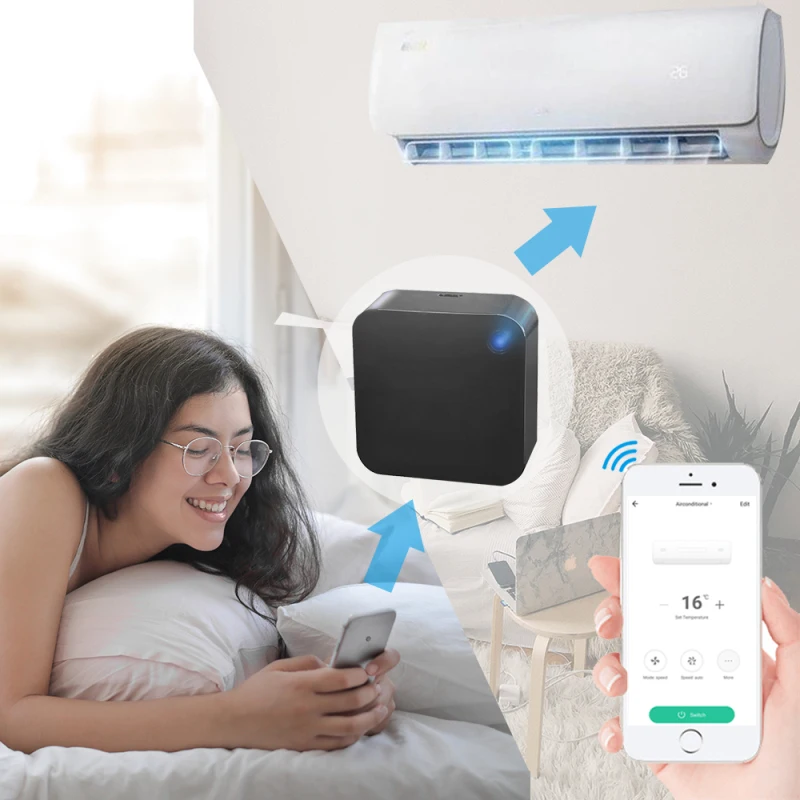 WiFi Smart IR Remote Controller Smart Home Compatible With Alexa Google Home Tuya Smart Life APP Automation Modules Works With
WiFi Smart IR Remote Controller Smart Home Compatible With Alexa Google Home Tuya Smart Life APP Automation Modules Works With