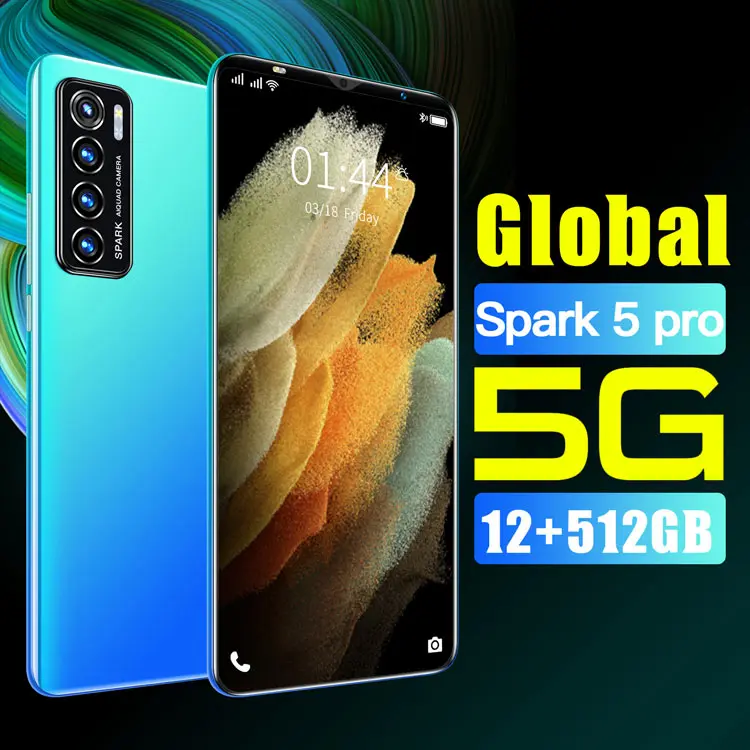 Global Version of Spark 5 Pro Gaming Phone 24MP+48MPCamera 5.0-inch HD Screen Android10 12G+512GBualCard Standby 6000mAh
Global Version of Spark 5 Pro Gaming Phone 24MP+48MPCamera 5.0-inch HD Screen Android10 12G+512GBualCard Standby 6000mAh