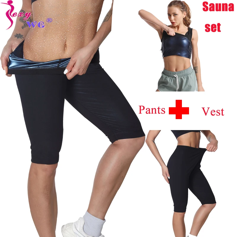 SEXYWG Women Sauna Suit Body Shaper Sauna Vest Tummy Girdle Waist Trainer Corset Slimming Pants Shapewear Colombian Girdles
SEXYWG Women Sauna Suit Body Shaper Sauna Vest Tummy Girdle Waist Trainer Corset Slimming Pants Shapewear Colombian Girdles