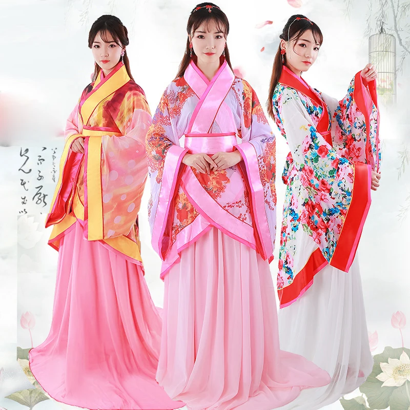 Китайский народный танец Hanfu платье Женский Классический Национальный Костюм Традиционный китайский древний костюм принцессы DL6560
Китайский народный танец Hanfu платье Женский Классический Национальный Костюм Традиционный китайский древний костюм принцессы DL6560