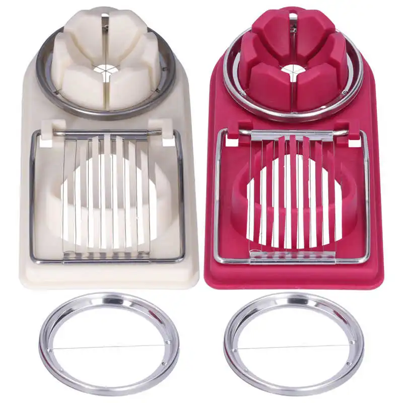Egg Cutter Household Stainless Steel Wire Egg Cutter Safe Easy to Operate for Hard Boiled Eggs
Egg Cutter Household Stainless Steel Wire Egg Cutter Safe Easy to Operate for Hard Boiled Eggs