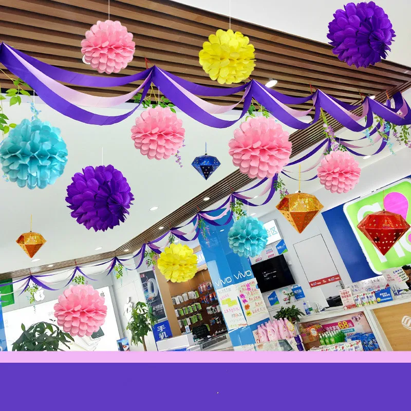 10pcs Tissue Paper Pompoms Flower Garland Wedding Decoration DIY Paper Flowers Ball Baby Shower Birthday Party Craft Decoration
10pcs Tissue Paper Pompoms Flower Garland Wedding Decoration DIY Paper Flowers Ball Baby Shower Birthday Party Craft Decoration