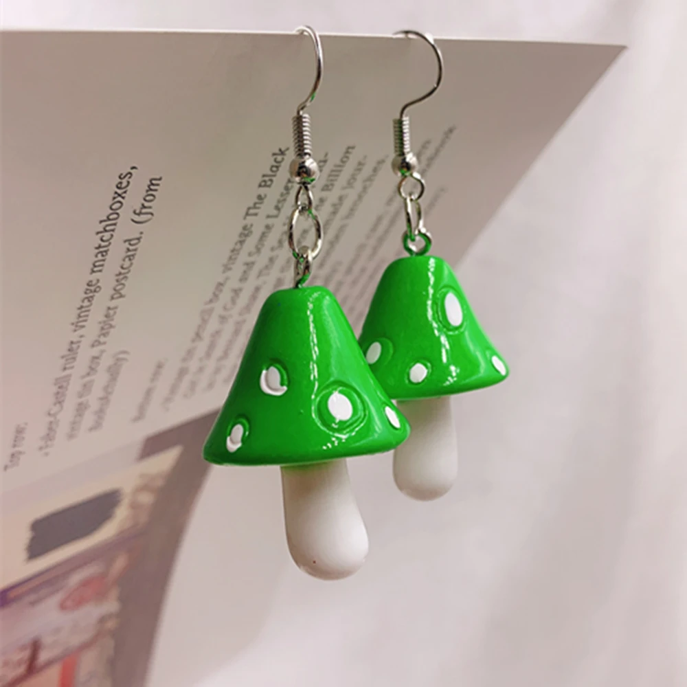 Ladies New High Quality Acrylic Pendant Earrings Mushroom Long Pendant Earrings Children's Birthday Gift Cute Jewelry
Ladies New High Quality Acrylic Pendant Earrings Mushroom Long Pendant Earrings Children's Birthday Gift Cute Jewelry