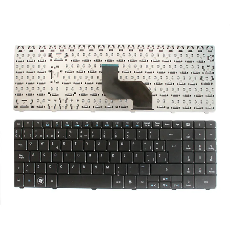 Новая черная клавиатура с испанской раскладкой для ноутбука ACER Aspire 5516 5517 5332 5532 5534 5732 5732Z 5732ZG 7713 7715 SP
Новая черная клавиатура с испанской раскладкой для ноутбука ACER Aspire 5516 5517 5332 5532 5534 5732 5732Z 5732ZG 7713 7715 SP