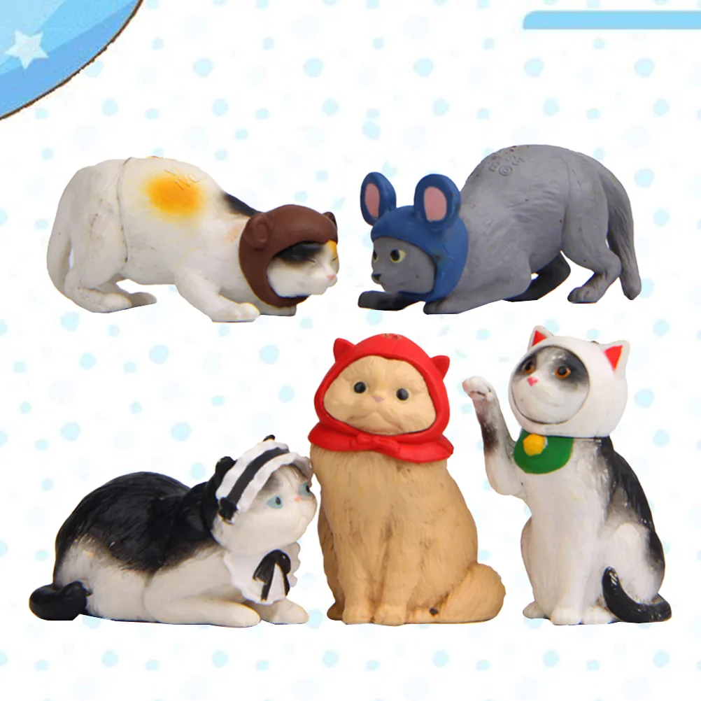 5Pcs 5x3x2cm Cat in a Hat Cake Decorations Micro Landscape Succulent Plant Display
5Pcs 5x3x2cm Cat in a Hat Cake Decorations Micro Landscape Succulent Plant Display