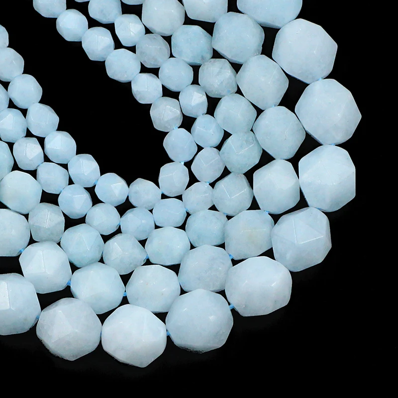 YHBZRET Natural Faceted Brazilian Aquamarin e Stone 6/8/10MM Blue Spacers Loose beads for Jewelry making DIY bracelets necklace
YHBZRET Natural Faceted Brazilian Aquamarin e Stone 6/8/10MM Blue Spacers Loose beads for Jewelry making DIY bracelets necklace