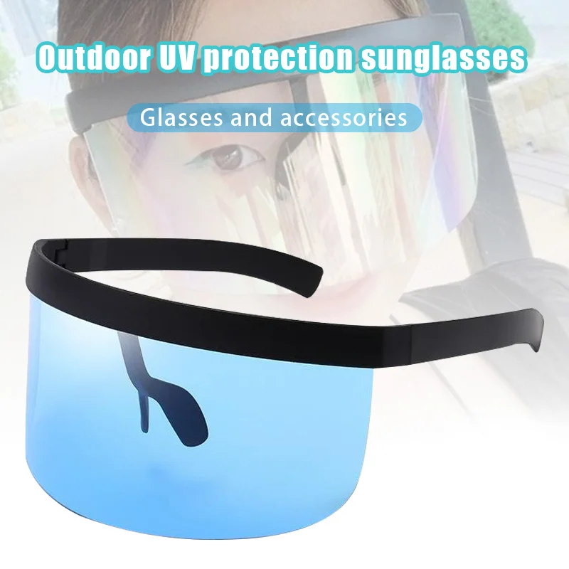 Oversized Lens Anti-Peeping Anti-saliva Protective Sunglasses Fashion Outdoor Anti-UV Eye Protection Sunglasses -OPK
Oversized Lens Anti-Peeping Anti-saliva Protective Sunglasses Fashion Outdoor Anti-UV Eye Protection Sunglasses -OPK