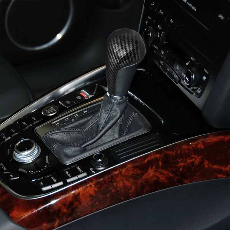 High Quality Carbon Fiber Gear Shift Knob Head Trim Cover For Audi A4 Q5 Q7 A5 A6L Car Sticker
High Quality Carbon Fiber Gear Shift Knob Head Trim Cover For Audi A4 Q5 Q7 A5 A6L Car Sticker