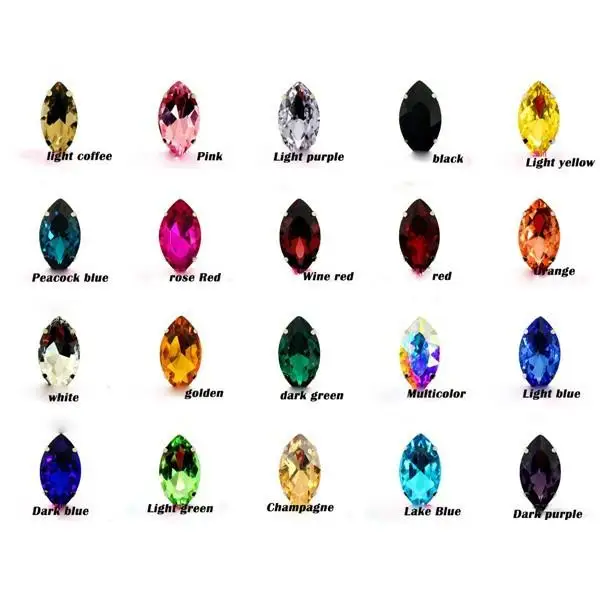 20pcs Charms 7*15mm Faceted Glass Crystal Horse Eye Shape Sew on Silvery Claw RhinestoneSpacer DIY Loose Beads Jewelry Accessory
20pcs Charms 7*15mm Faceted Glass Crystal Horse Eye Shape Sew on Silvery Claw RhinestoneSpacer DIY Loose Beads Jewelry Accessory