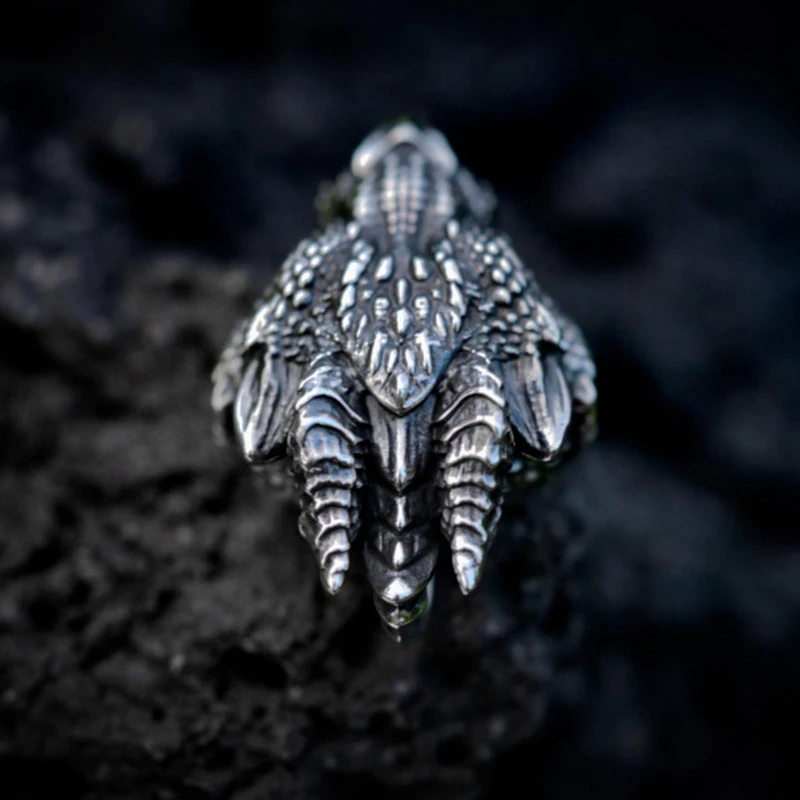 Dragon Pendant Necklace Vintage Jewelry Cool Man Medieval Symbolic Charm Pure Tin | Украшения и аксессуары