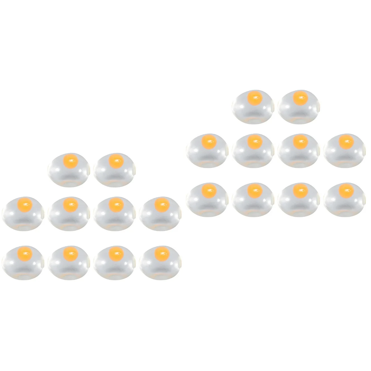 20 Pcs Vent Anxiety Relief Plaything Egg Shaped Squeezing (White,Yellow)
20 Pcs Vent Anxiety Relief Plaything Egg Shaped Squeezing (White,Yellow)