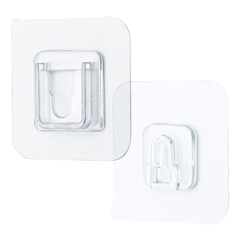 Multi-Purpose Hooks 50 Pairs Double-Sided Adhesive Wall Hooks Waterproof Wall Hanger Transparent Suction Cup
Multi-Purpose Hooks 50 Pairs Double-Sided Adhesive Wall Hooks Waterproof Wall Hanger Transparent Suction Cup