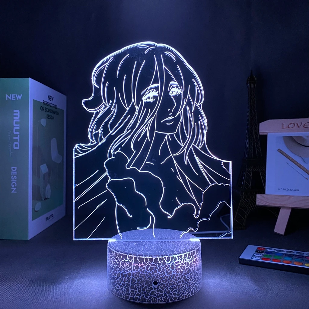 Led Panel Lights Anime Attack on Titan Pieck Finger for Bedroom Decor Night Light Kids Birthday Gift Manga Shingeki No Kyojin
Led Panel Lights Anime Attack on Titan Pieck Finger for Bedroom Decor Night Light Kids Birthday Gift Manga Shingeki No Kyojin
