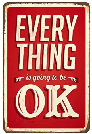 Positive Inspiration Red Background White Letters Cafe Bar Bar Shop Wall Metal Tin Sign Decoration Funny Retro Sign 8x12 Inches
Positive Inspiration Red Background White Letters Cafe Bar Bar Shop Wall Metal Tin Sign Decoration Funny Retro Sign 8x12 Inches